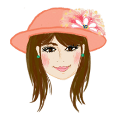 大人美女スタンプ