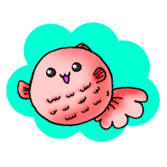 ピンポンパールと水槽の仲間たち♪