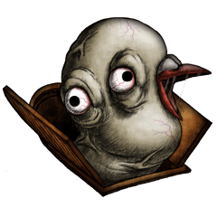 ホラー女子の為のスタンプ(from闇芝居)