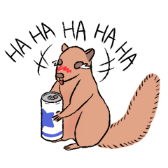 Drunk Squirrel