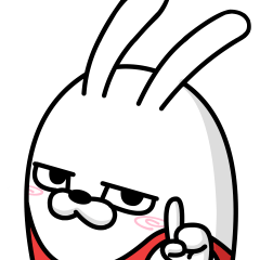 動く 擦れうさぎ9