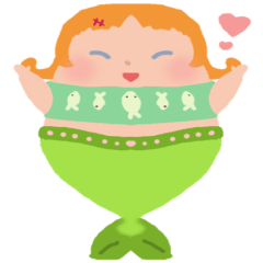 ゆるい人魚と動物達