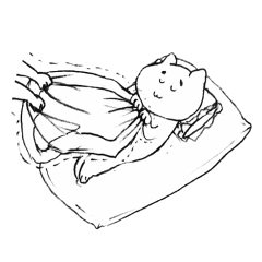 ふとんから出られない