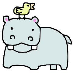 のんびりカバさん