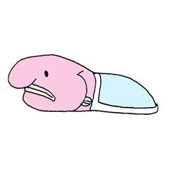 やる気のない深海魚