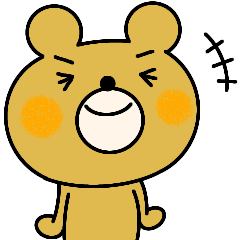 うさぎとくま☆使えるスタンプ