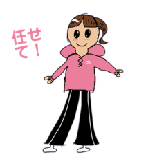 マロンのファッションスタンプ1