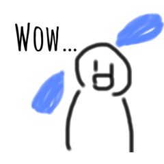 完成3分お絵描きスタンプ