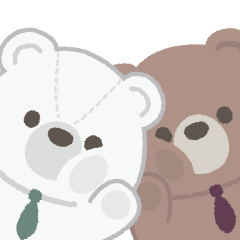 動く！ネクタイくまさん