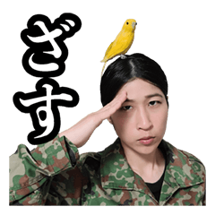 ちっぴぃちゃんズの実写スタンプ