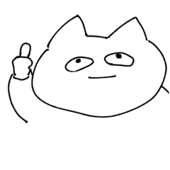 変顔しかしない猫