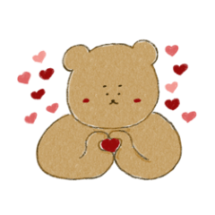 もっちりクマの日常スタンプ