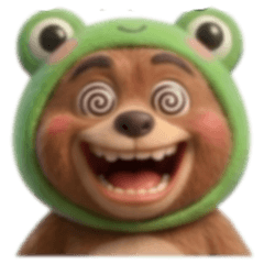 カエルクマ（字幕なし）