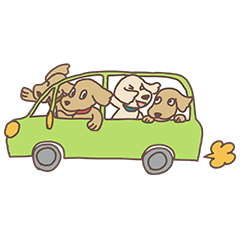 朝ねぼうのゴールデンレトリバーズ