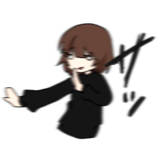 ちょっとばかり雑なスタンプ