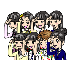 私立恵比寿中学 ロボサンスタンプ