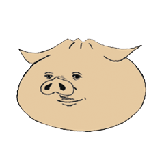 ブタさんスタンプ