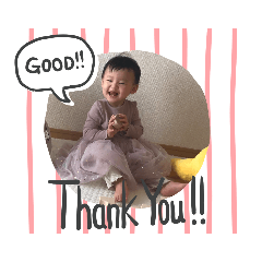 真輝のスタンプです！