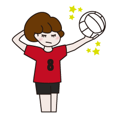 バレーボール　ママさん