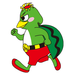 函南の道と狩野川の守り神マモリくん 2