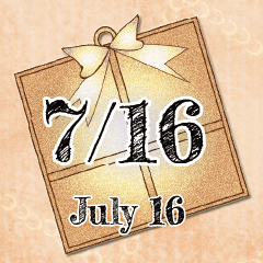 7月16日記念日BIGスタンプ
