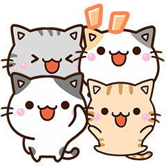 毎日使える☆ちびネコセット
