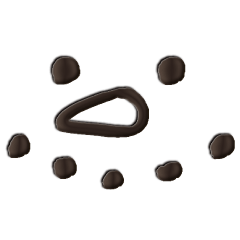 チョコレートちゃん巧克力醬顏文字
