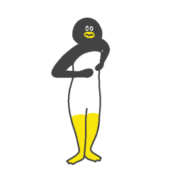 けたたましく動くぺんぎん３