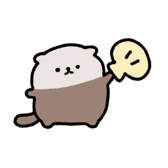 動く！ゆるいラッコさん