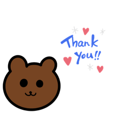 おもしろくまちゃん集合したよ