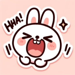 リラックスウサギ