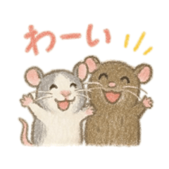 チョーちゃん＆キューちゃんスタンプ