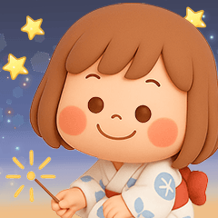 【3D】ずっと使える夏編★ぶちゃこの日常