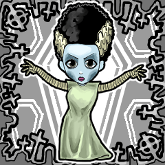 アンデッド動く⚰️フランケンの花嫁