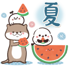 まるいやつらとトリさんの夏