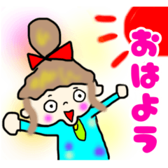 みよちゃんの日常スタンプ