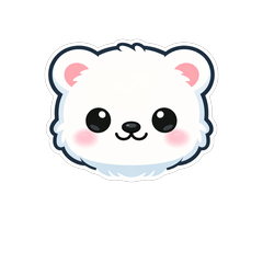 かわいいシロクマの日常