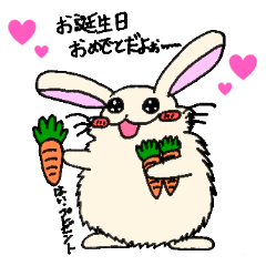 うさぎのモッピー