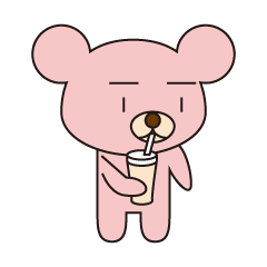 無表情のくまぞう