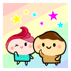 かわいい カップケーキの優しい言葉