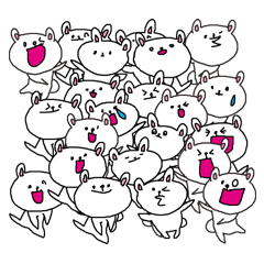 現実逃避ができるスタンプ