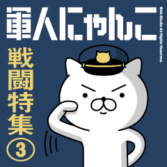 軍人にゃんこ3（戦闘特集）空軍仕様