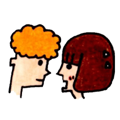 女の子と男の子ふたり