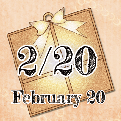 2月20日記念日BIGスタンプ