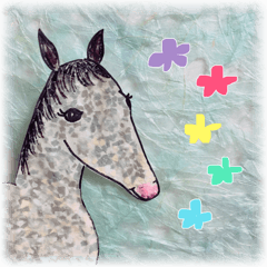 日常会話　カラフル　うま