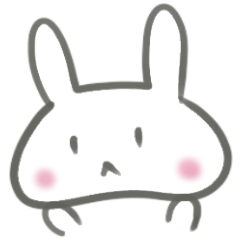 毒舌しもぶくれウサちゃん