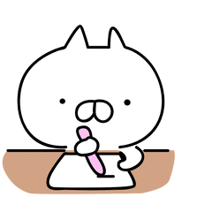 かわいく動く！ねこやうさぎ達。