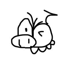 ぶたたろうと平仮名