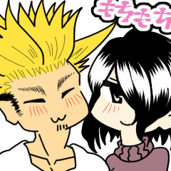 オリジナルのスタンプのキャラクター