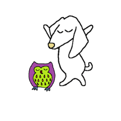 いぬきち。たまに、ふくきち。